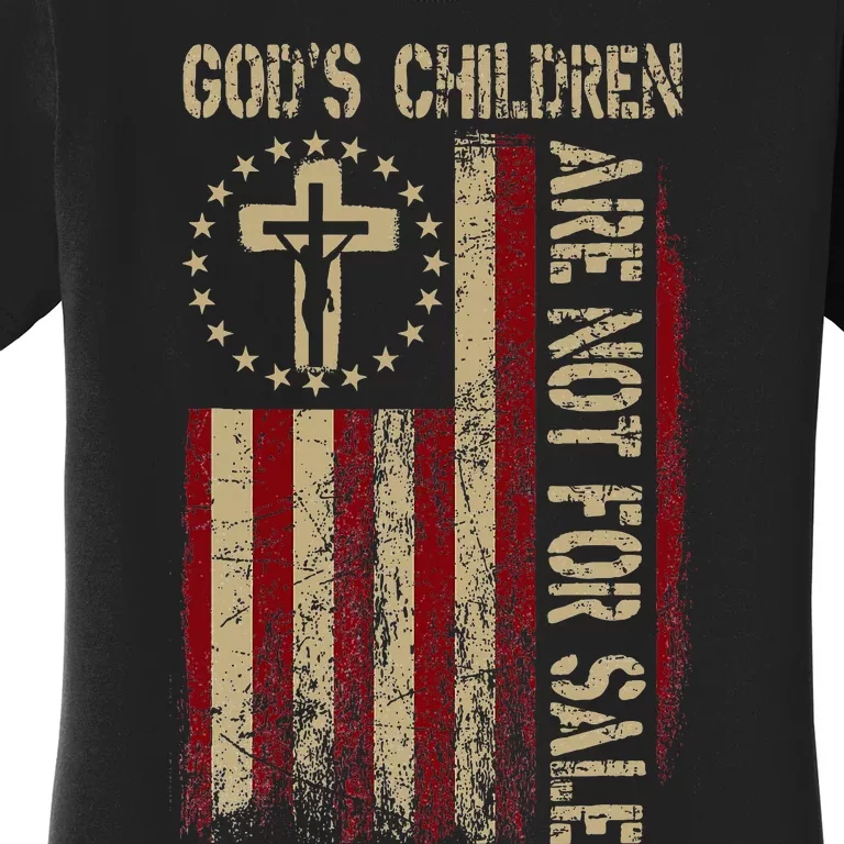 GodS Children Are Not For Sale Gift Women's T-Shirt