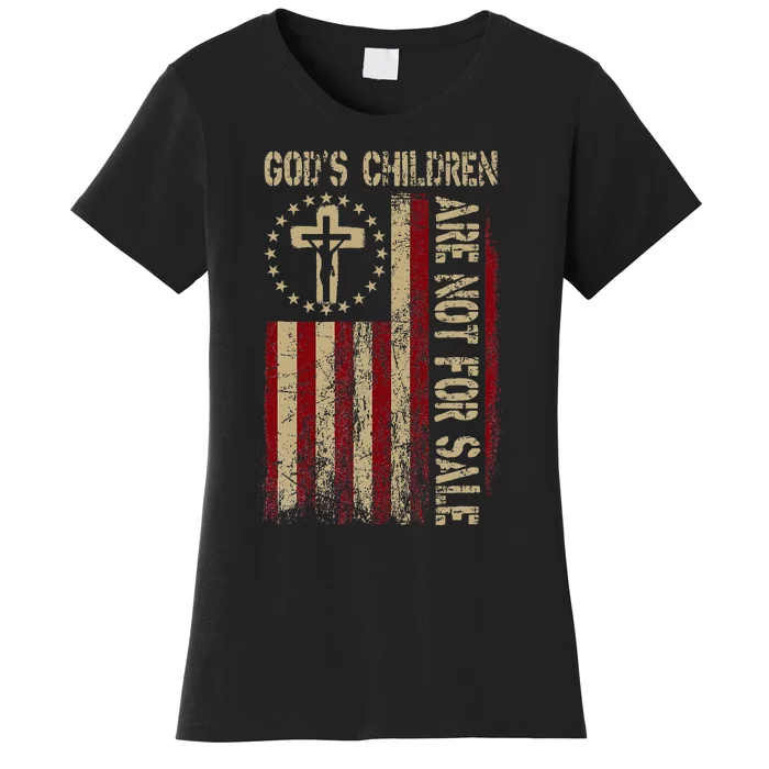 GodS Children Are Not For Sale Gift Women's T-Shirt