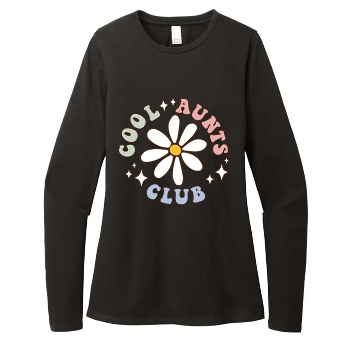 Groovy Cool Aunts Club Groovy Funny Trendy Words Great Gift Womens CVC Long Sleeve Shirt