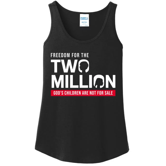 Gods Children Are Not For Sale Freedom For The Two Million Ladies Essential Tank