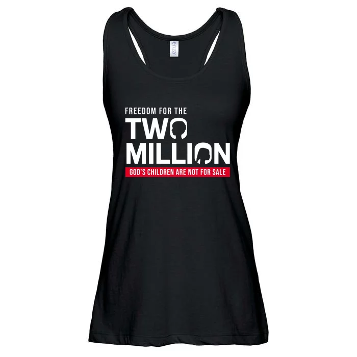 Gods Children Are Not For Sale Freedom For The Two Million Ladies Essential Flowy Tank