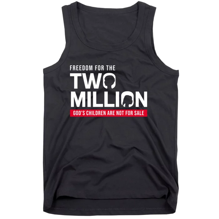 Gods Children Are Not For Sale Freedom For The Two Million Tank Top