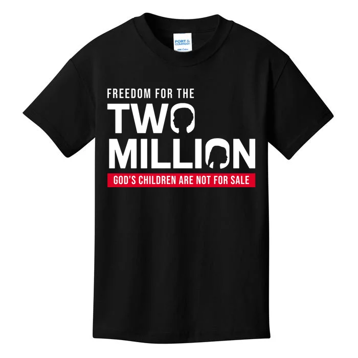 Gods Children Are Not For Sale Freedom For The Two Million Kids T-Shirt