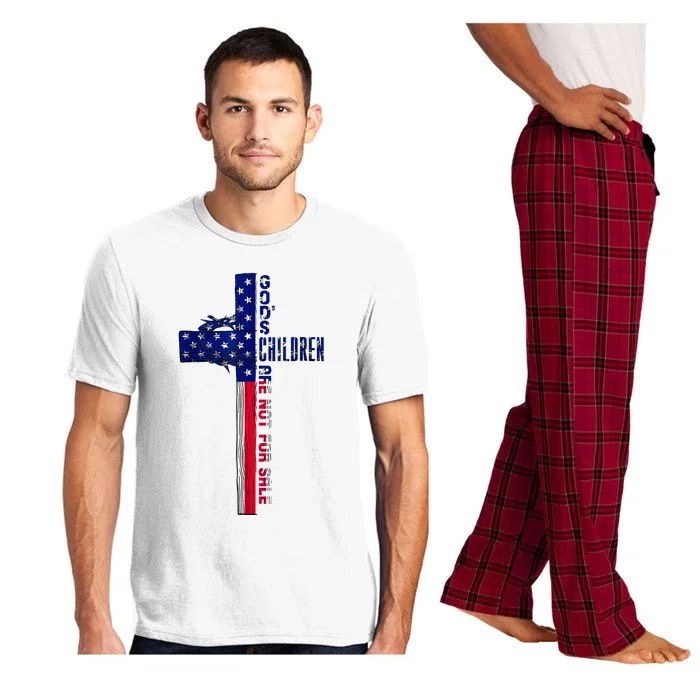 Gods Children Are Not For Sale: Embracing Sound Of Freedom Pajama Set