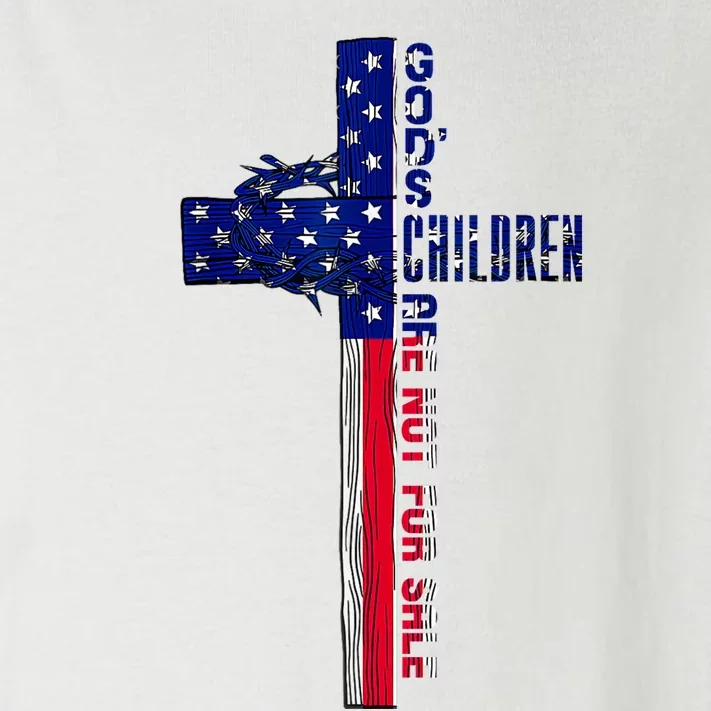 Gods Children Are Not For Sale: Embracing Sound Of Freedom Toddler Long Sleeve Shirt