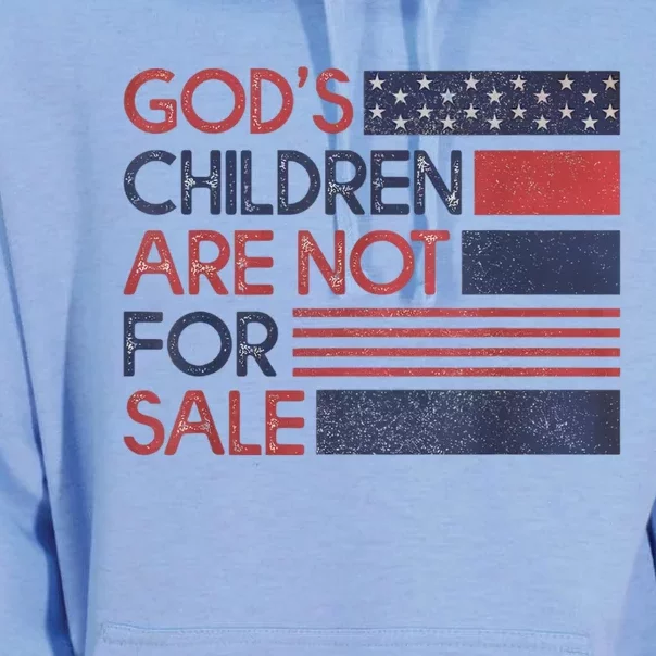 Gods Children Are Not For Sale Protect Children Unisex Surf Hoodie