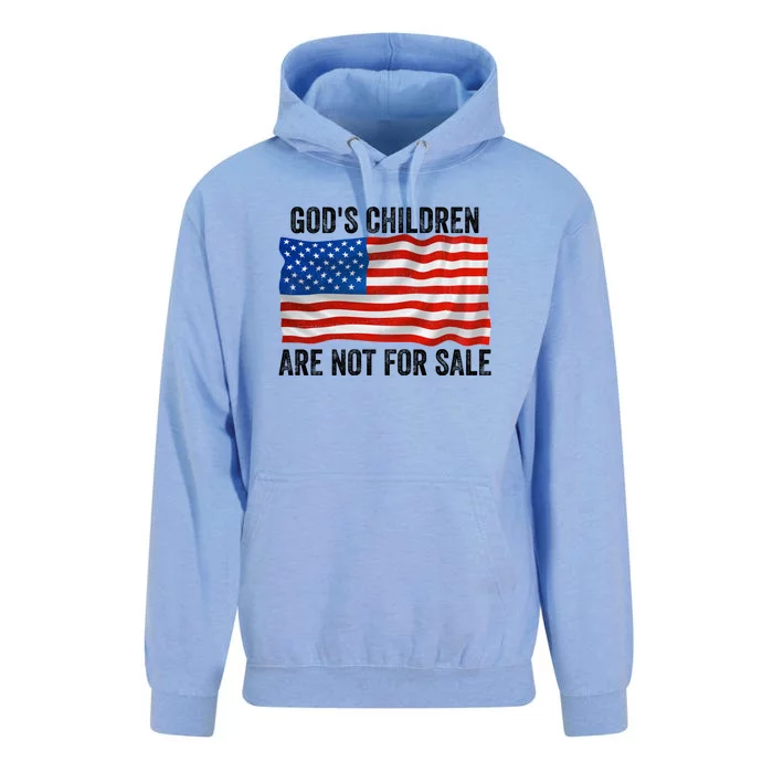 Gods Children Are Not For Sale Unisex Surf Hoodie