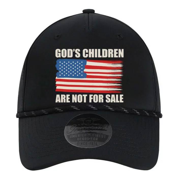 Gods Children Are Not For Sale USA Flag Performance The Dyno Cap