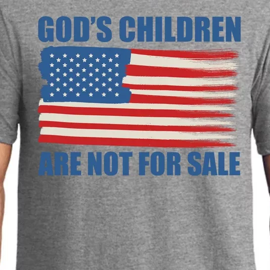 Gods Children Are Not For Sale USA Flag Pajama Set