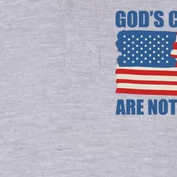 Gods Children Are Not For Sale USA Flag Softstyle Adult Sport Polo