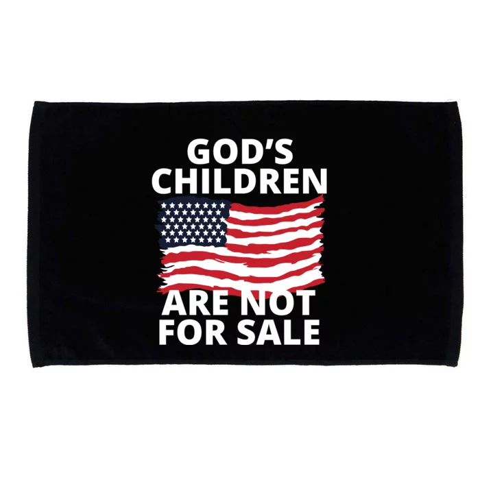 Gods Children Are Not For Sale Awareness Microfiber Hand Towel