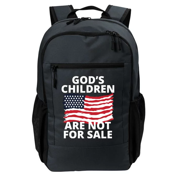 Gods Children Are Not For Sale Awareness Daily Commute Backpack