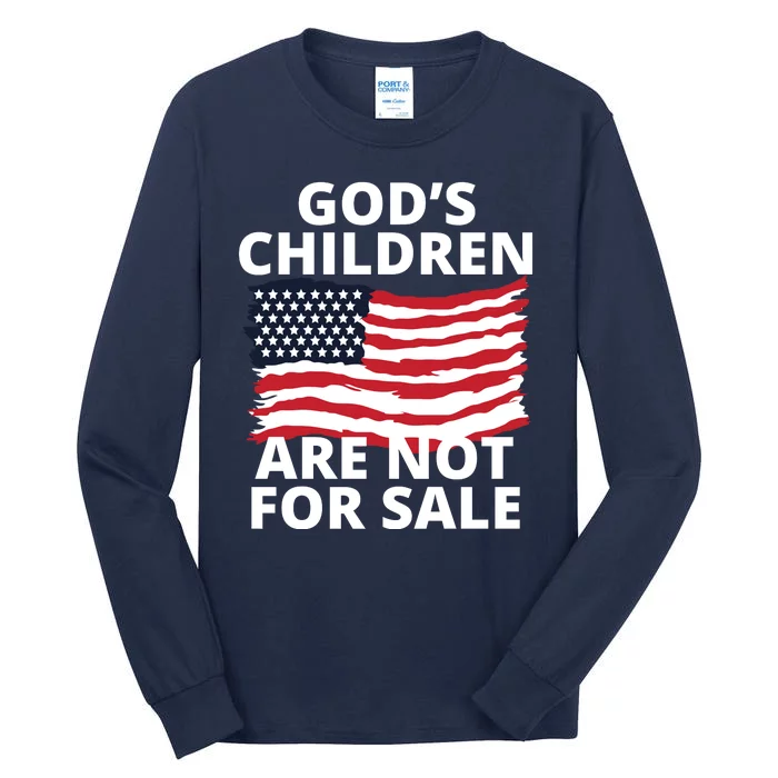 Gods Children Are Not For Sale Awareness Tall Long Sleeve T-Shirt