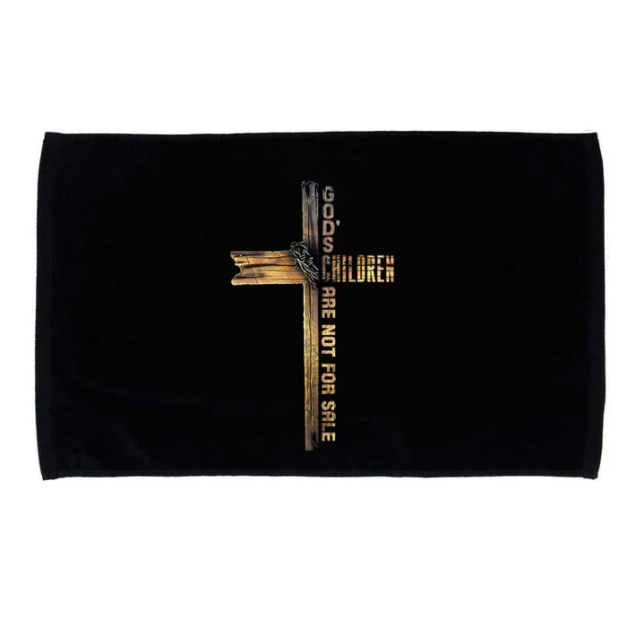 GodS Children Are Not For Sale Embracing Sound Of Freedom Microfiber Hand Towel