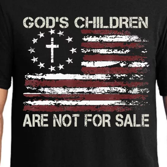 Gods Children Are Not For Sale Funny Quote God's Children Pajama Set