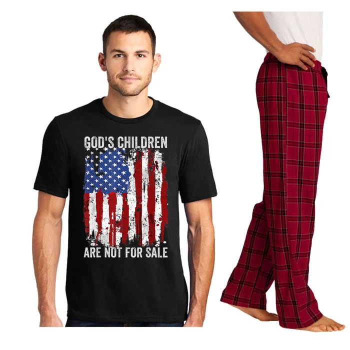 Gods Children Are Not For Sale Funny Quote Gods Children Pajama Set