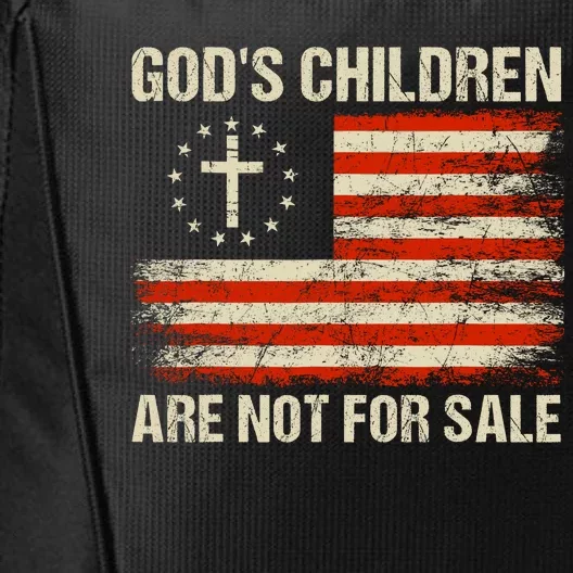 Gods Children Are Not For Sale Quote Gods Children City Backpack