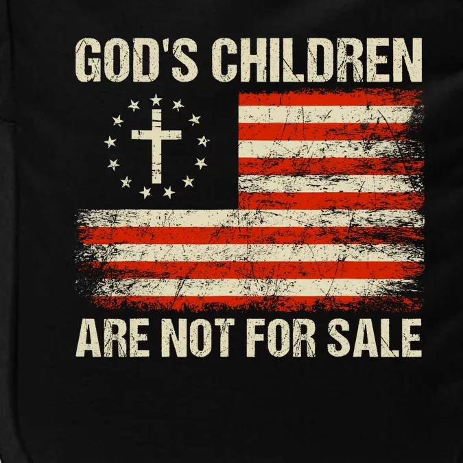 Gods Children Are Not For Sale Quote Gods Children Impact Tech Backpack