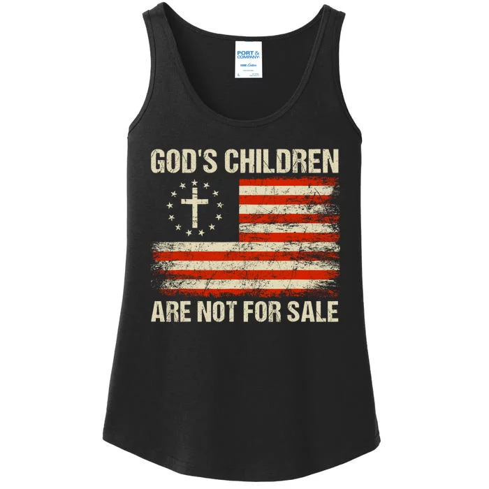 Gods Children Are Not For Sale Quote Gods Children Ladies Essential Tank