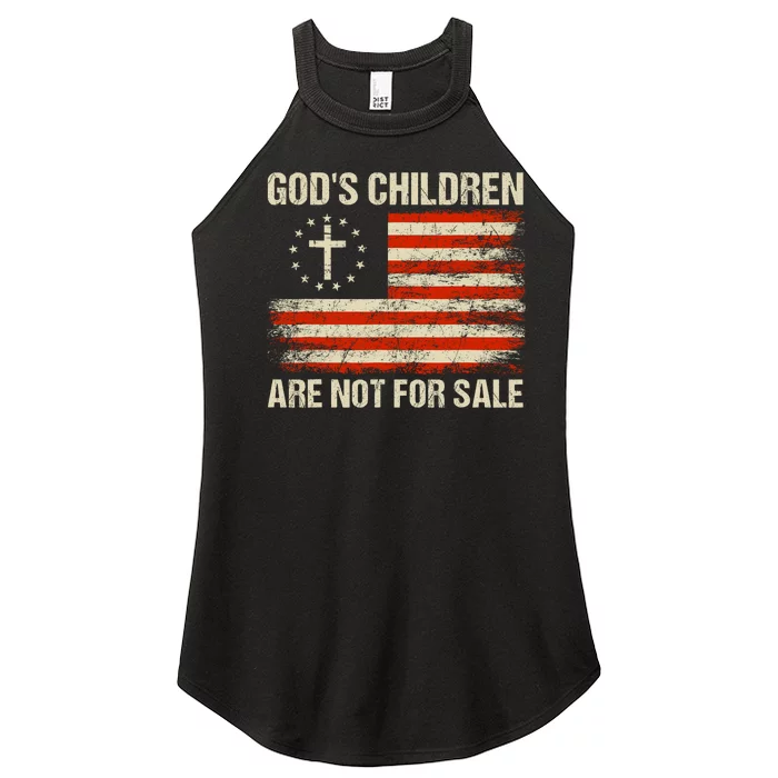 Gods Children Are Not For Sale Quote Gods Children Women’s Perfect Tri Rocker Tank