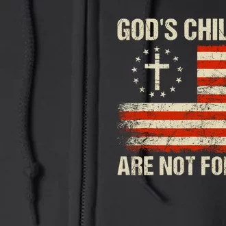 Gods Children Are Not For Sale Quote Gods Children Full Zip Hoodie