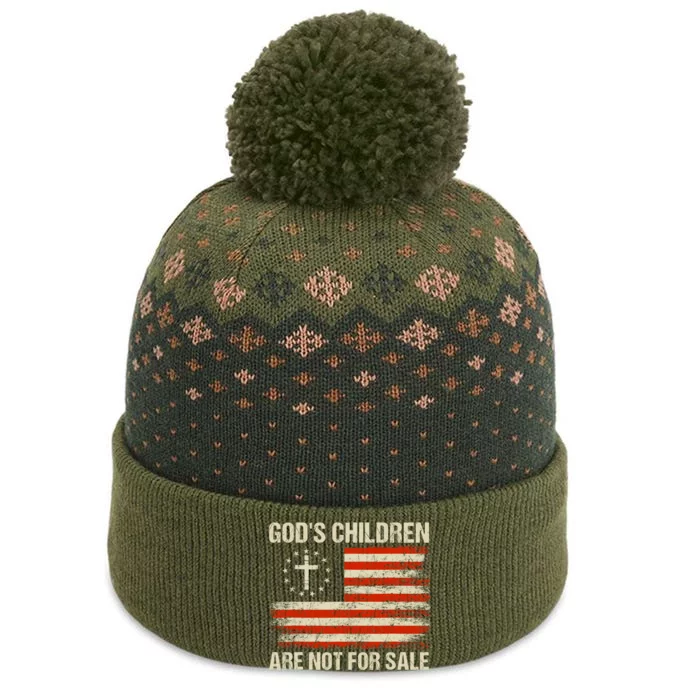 Gods Children Are Not For Sale Quote Gods Children The Baniff Cuffed Pom Beanie