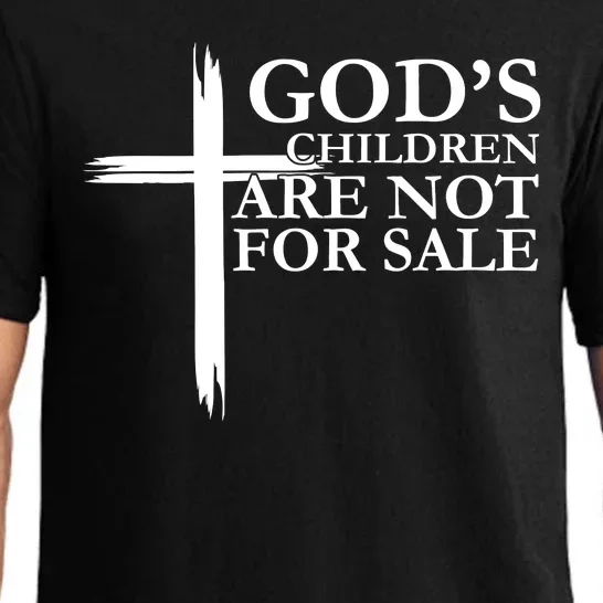 Gods Children Are Not For Sale Cross Pajama Set