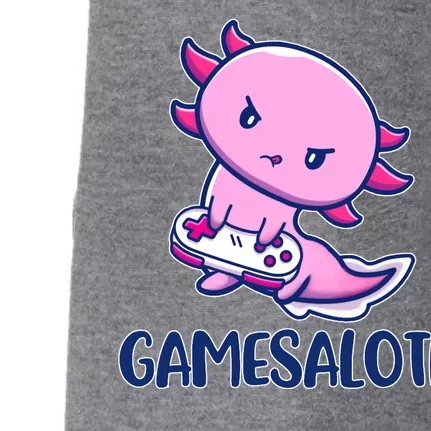 GAMESALOTL Cute Axolotl Doggie 3-End Fleece Hoodie