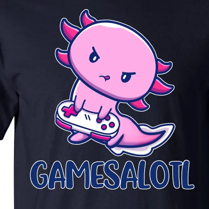 GAMESALOTL Cute Axolotl Tall T-Shirt