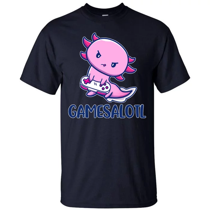 GAMESALOTL Cute Axolotl Tall T-Shirt