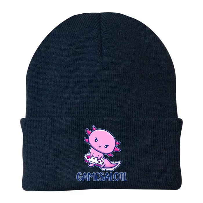 GAMESALOTL Cute Axolotl Knit Cap Winter Beanie