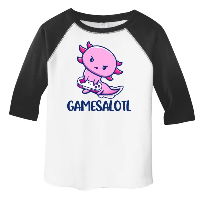 GAMESALOTL Cute Axolotl Toddler Fine Jersey T-Shirt