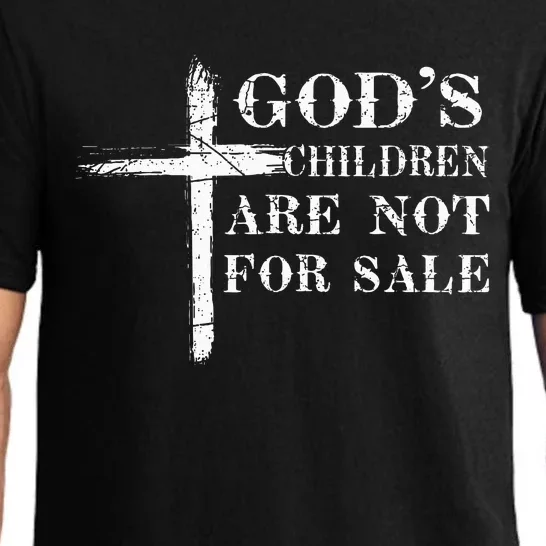 Gods Children Are Not For Sale Jesus Quote Gods Children Pajama Set