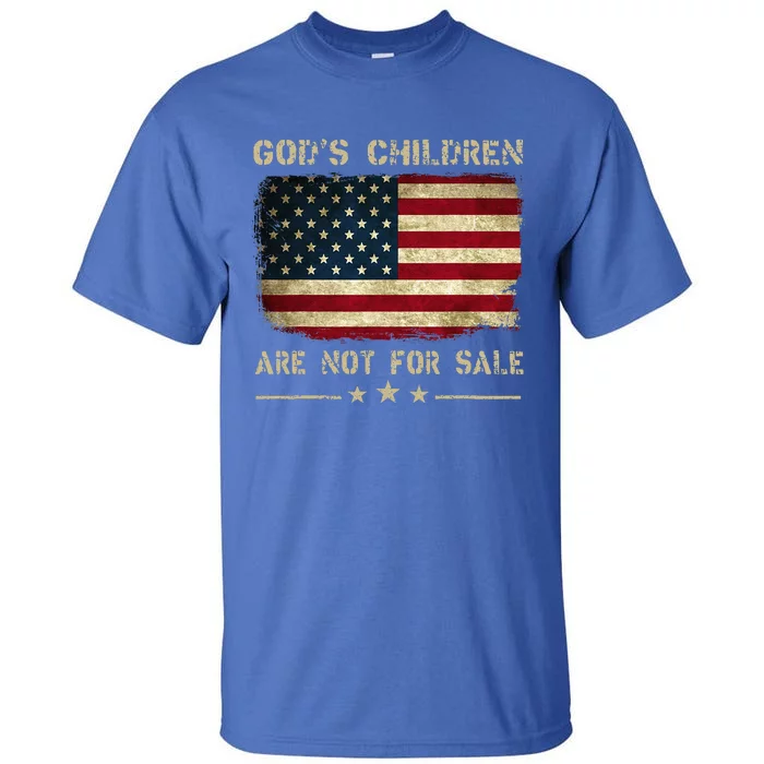 Gods Children Are Not For Sale Embracing Sound Of Freedom Tall T-Shirt