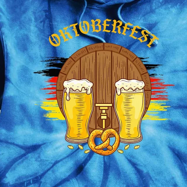 German Clothes American Oktoberfest Clothing Tie Dye Hoodie