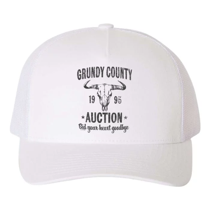 Grundy County Auction Yupoong Adult 5-Panel Trucker Hat