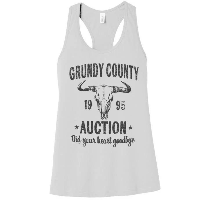 Grundy County Auction Women's Racerback Tank