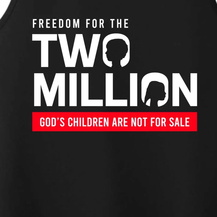 Gods Children Are Not For Sale: Embracing Sound Of Freedom Performance Tank