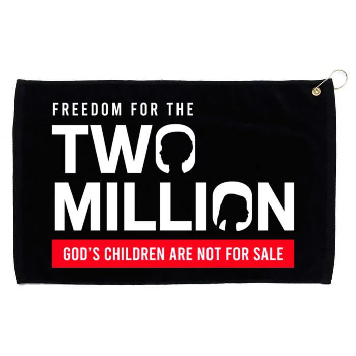 Gods Children Are Not For Sale: Embracing Sound Of Freedom Grommeted Golf Towel