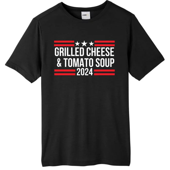 Grilled Cheese And Tomato Soup 2024 Funny Foodie Food ChromaSoft Performance T-Shirt