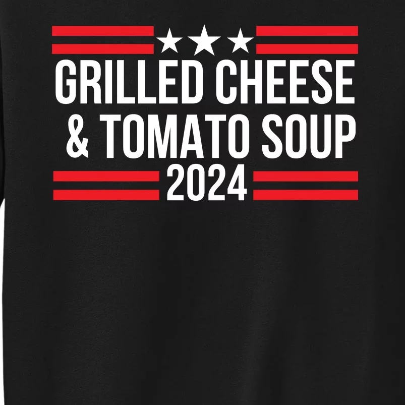 Grilled Cheese And Tomato Soup 2024 Funny Foodie Food Tall Sweatshirt