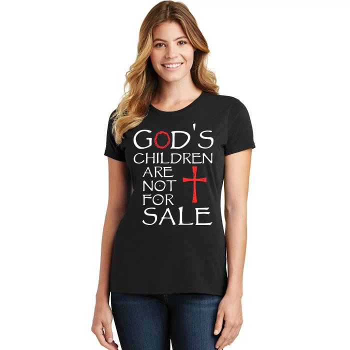 Gods Children Are Not For Sale Movie Quote Women's T-Shirt