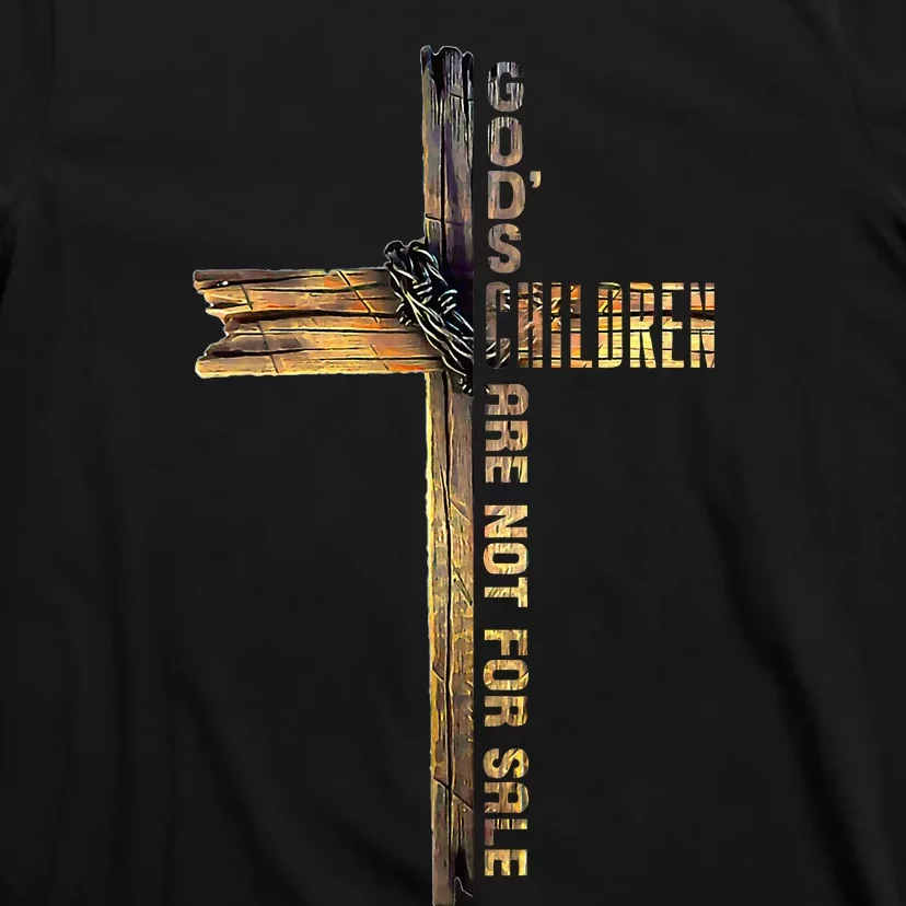 GodS Children Are Not For Sale Embracing Sound Of Freedom T-Shirt