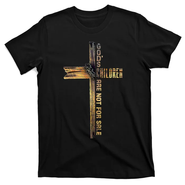 GodS Children Are Not For Sale Embracing Sound Of Freedom T-Shirt