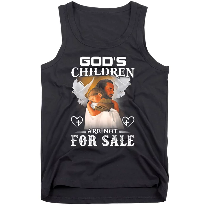 Gods Children Are Not For Sale Tank Top