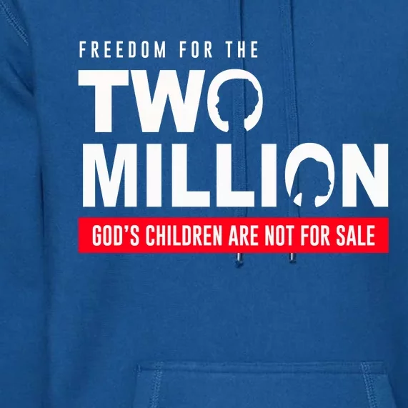 Gods Children Are Not For Sale Embracing Sound Of Freedom Premium Hoodie