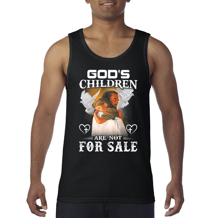 Gods Children Are Not For Sale Protect Children Tank Top