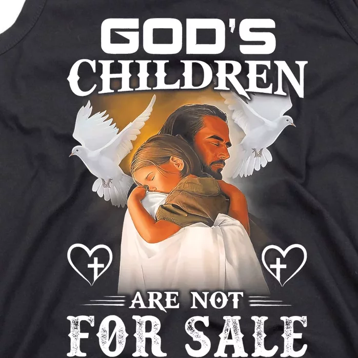 Gods Children Are Not For Sale Protect Children Tank Top