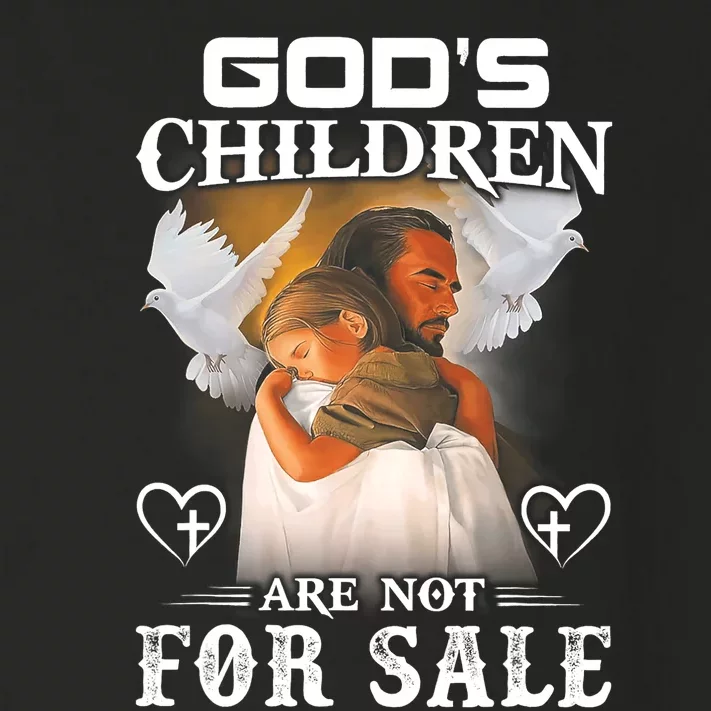 Gods Children Are Not For Sale Protect Children Toddler Long Sleeve Shirt