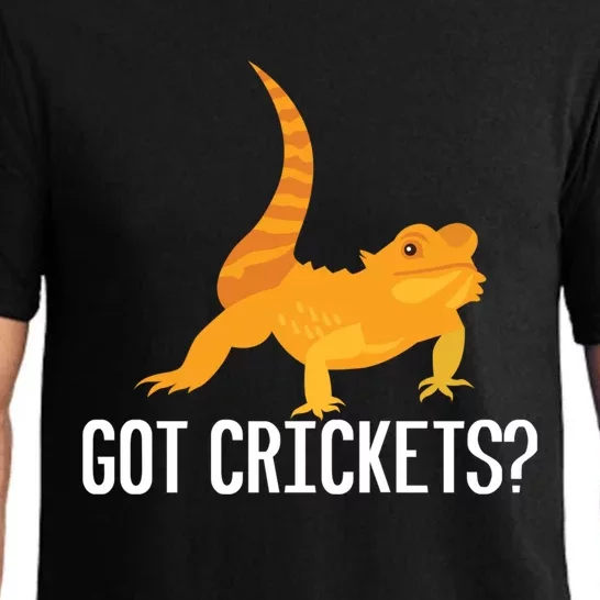 Got Crickets? Bearded Dragon Reptile Lizard Lover Cool Gift Pajama Set